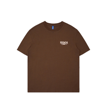 Kaisorn2025男士夏日透气T恤字母丝网印logo男生短袖T恤