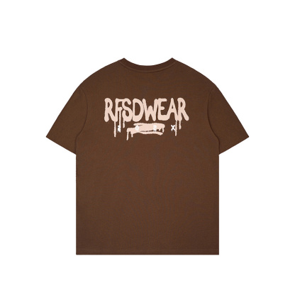 Kaisorn2025男士夏日透气T恤字母丝网印logo男生短袖T恤