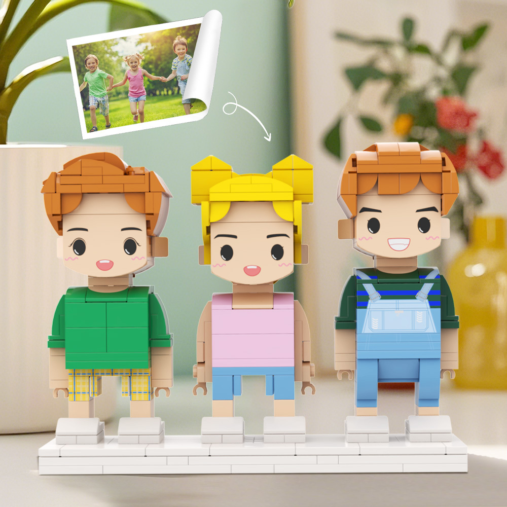 Pełne Ciało Niestandardowe Figurki Z Klocków Małe Cząsteczki Klocki Zabawki Brick Me Prezenty - MyCustomBrickFigures