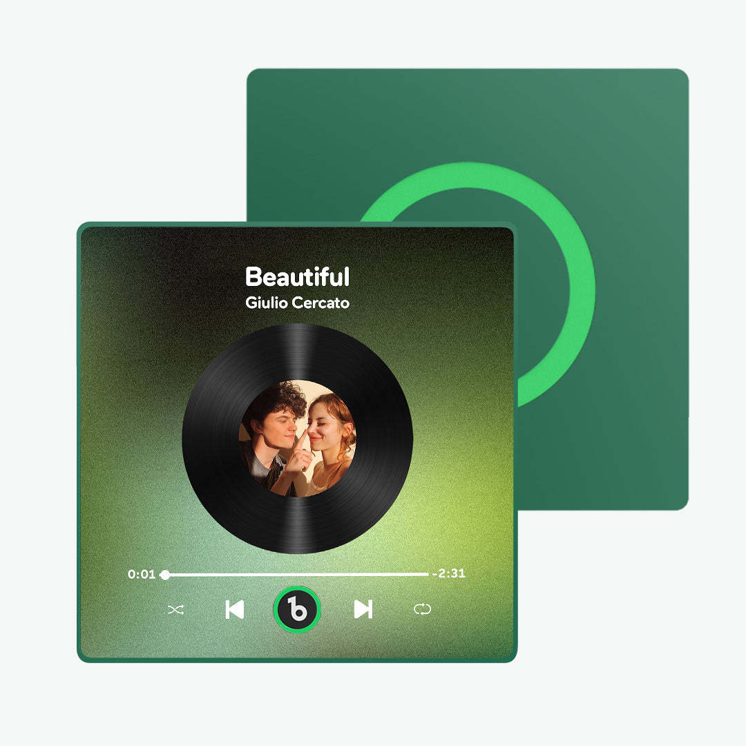 Niestandardowy Magnes Na Lodówkę Z Muzyką Kolorowa Ramka Album Magnes Na Lodówkę, Na Którym Można Odtwarzać Piosenkę Specjalny Prezent - MyCustomBrickFigures