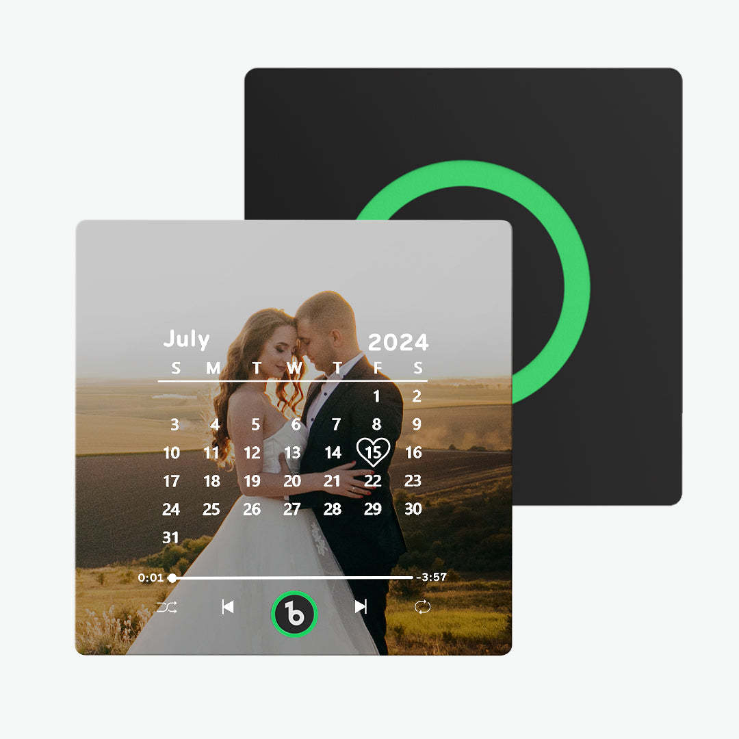 Niestandardowy Magnes Na Lodówkę Z Muzyką Z Datą Kolorowy Album Magnes Na Lodówkę Prezenty Na Rocznicę Prezenty Urodzinowe - MyCustomBrickFigures