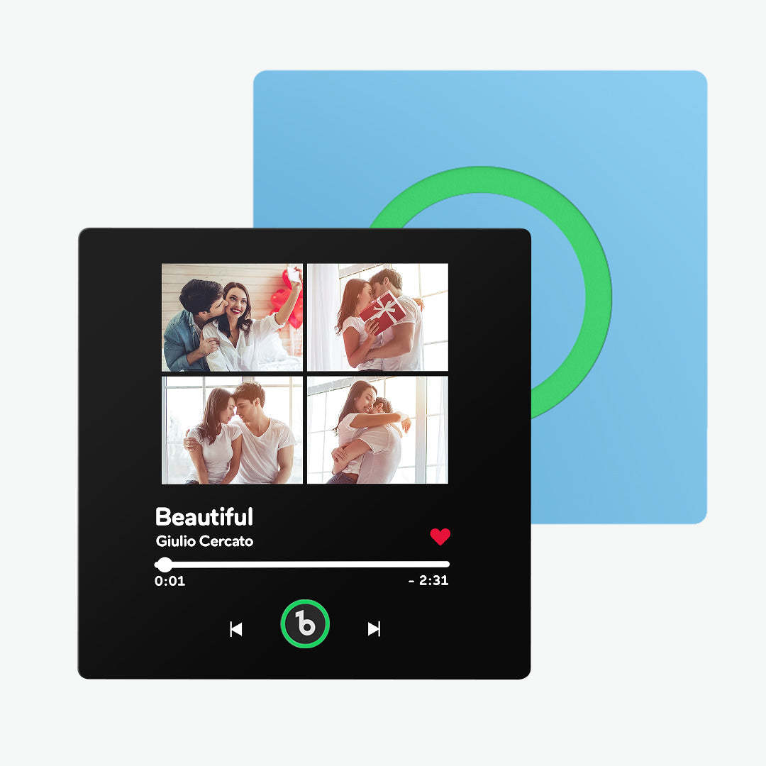 Niestandardowy Magnes Na Lodówkę Z Muzyką 4 Zdjęcia Kolorowy Album Na Lodówkę Magnes Na Lodówkę Prezenty Dla Dziewczyny - MyCustomBrickFigures