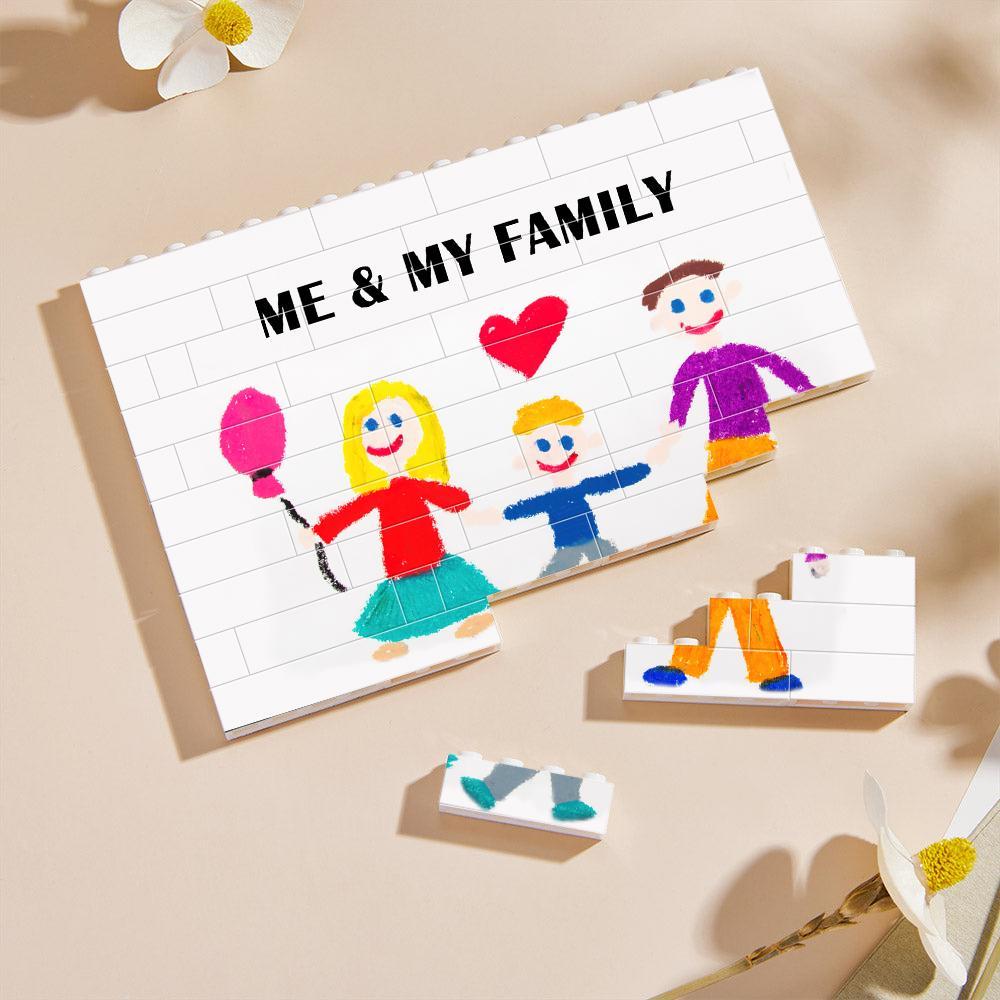 Niestandardowe Klocki Ze Zdjęciami Dla Dzieci W Stylu Graffiti Prześlij Graffiti Dla Dzieci Idealny Prezent Dla Dzieci - MyCustomBrickFigures