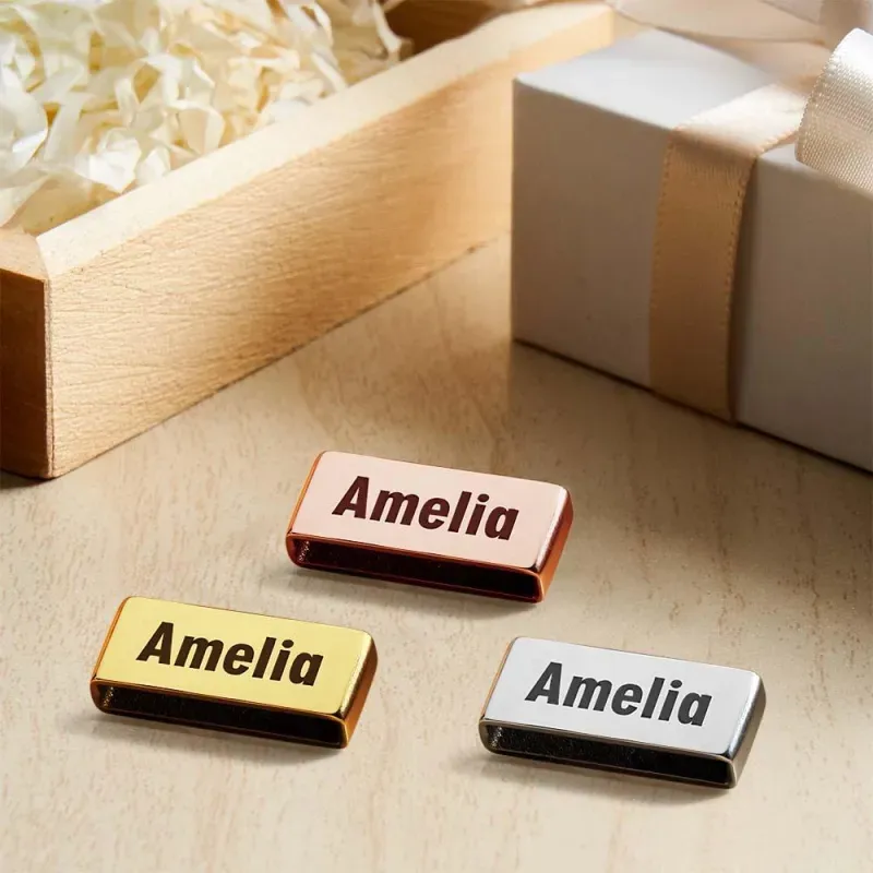 Personalizowany Zawieszka Do Zegarka Apple Watch Z Imieniem – Spersonalizowany Dodatek Do Paska, Grawerowana Biżuteria, Prezent Dla Nastolatka, Luksusowy Zawieszka Ze Stali Nierdzewnej, Wypełniacz Skarpet