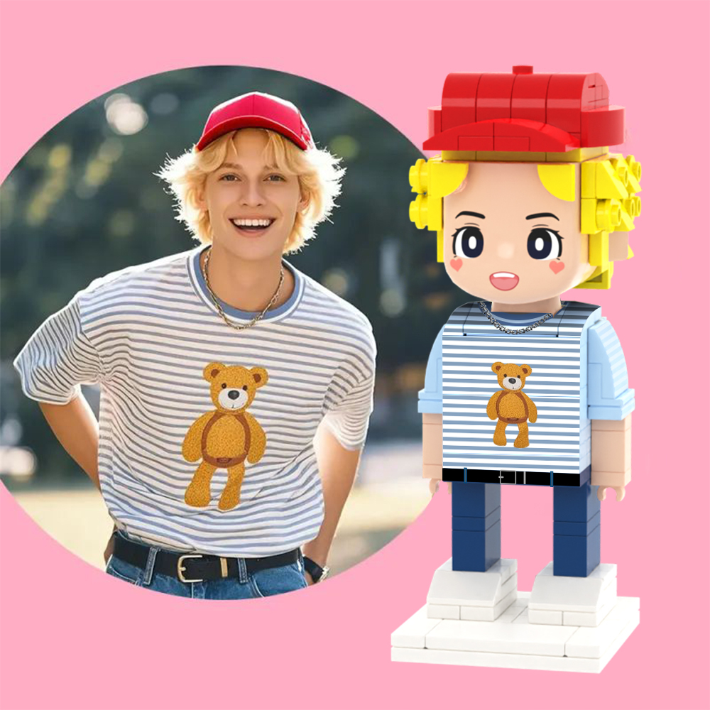 Pełne Ciało Niestandardowe Figurki Z Klocków Małe Cząsteczki Klocki Zabawki Brick Me Prezenty - MyCustomBrickFigures