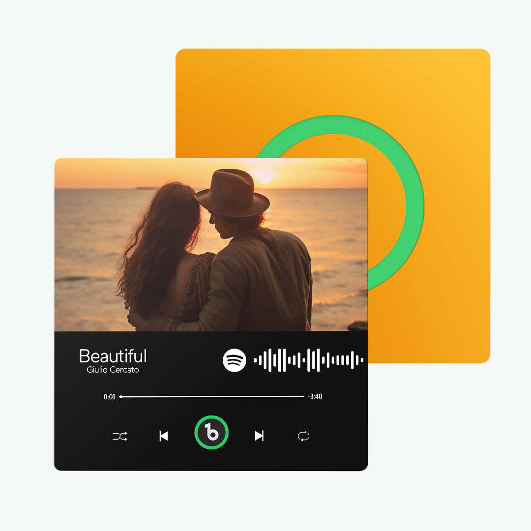 Niestandardowy Magnes Na Lodówkę Z Muzyką Spotify Album Magnes Na Lodówkę Prezenty Rocznicowe Kolorowe - MyCustomBrickFigures