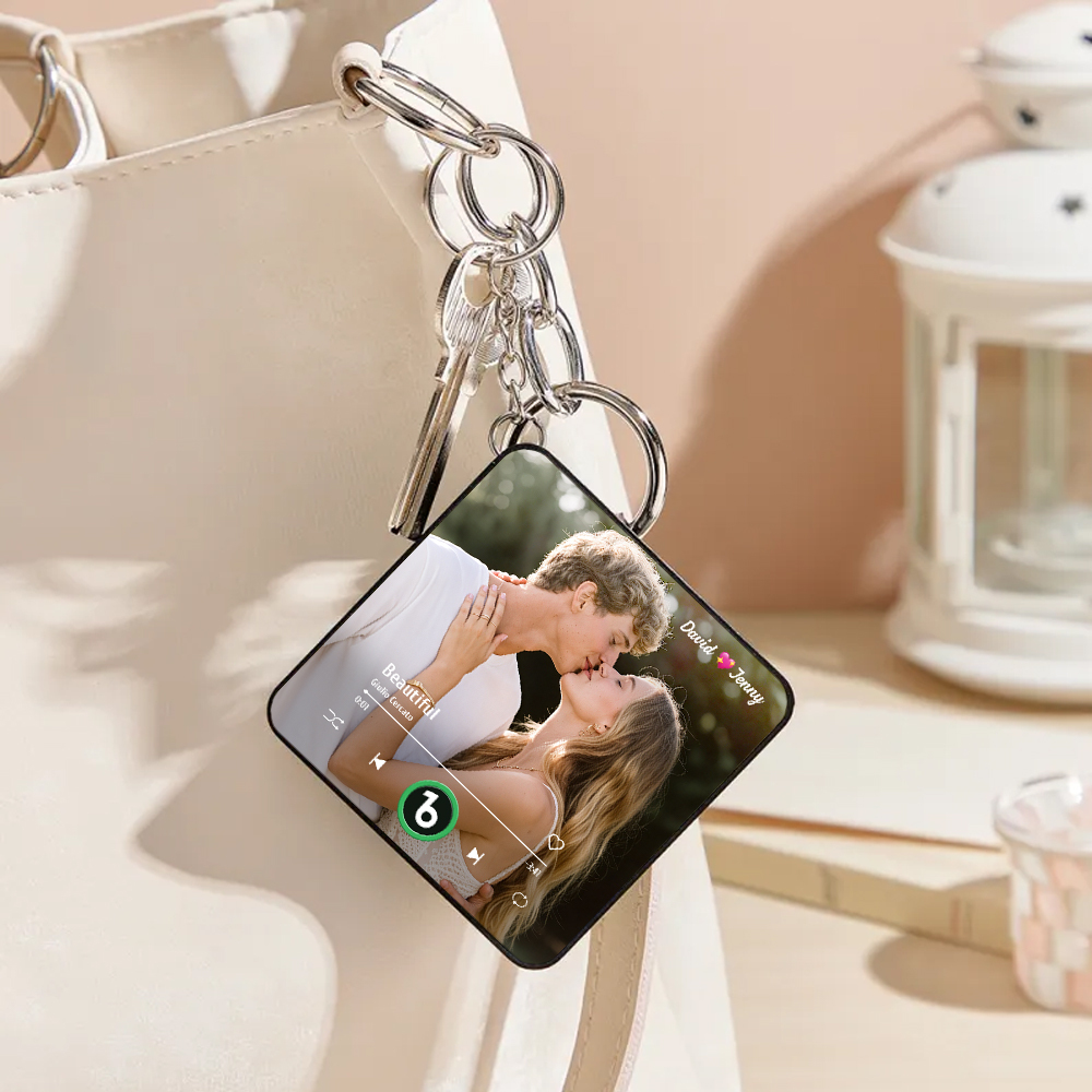 Niestandardowy Mini Magnes Na Lodówkę Z Muzyką, Niestandardowy Mini Magnes Na Lodówkę Z Albumem, Naklejka Ścienna Z Muzyką, Magnesy Z Piosenkami, Które Mogą Odtwarzać Muzykę, Prezenty Świąteczne - MyCustomBrickFigures