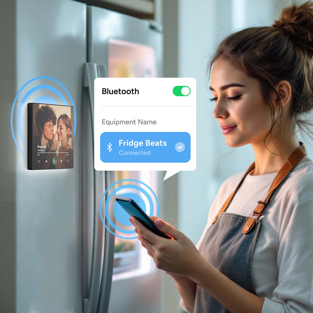 Custom Music Fridge Magnet and Photo Colorful Album Fridge Magnet Music Wall Photo Sticker That Can Be Played - mycustomtirecover