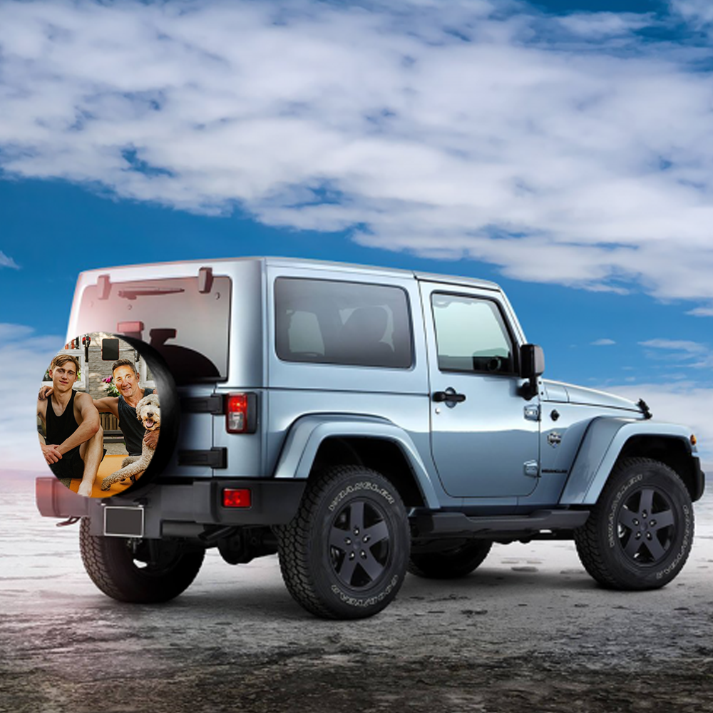 Custom Photo On Spare Tire Cover-Extra 20% OFF THE 2ND Mother's Day Gift
