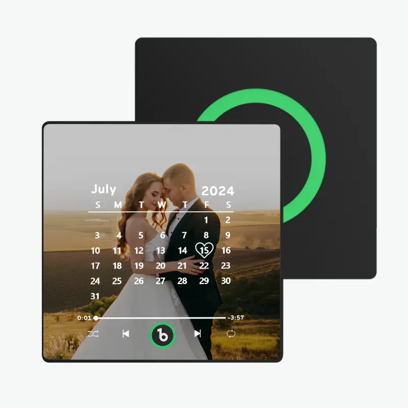 New 4.0 Upgrade Custom Music Fridge Magnet Colorful Frame Album Fridge Magnet Can Play Songs Gift for Couple