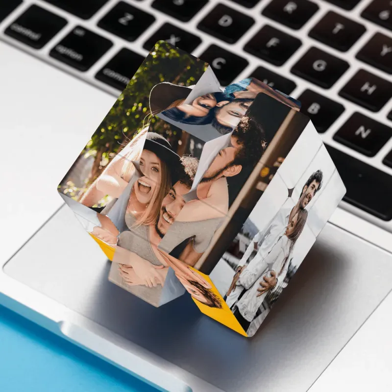 Anniversary Memorial Gifts Custom Rubic's Cube Valentine's Day Gift