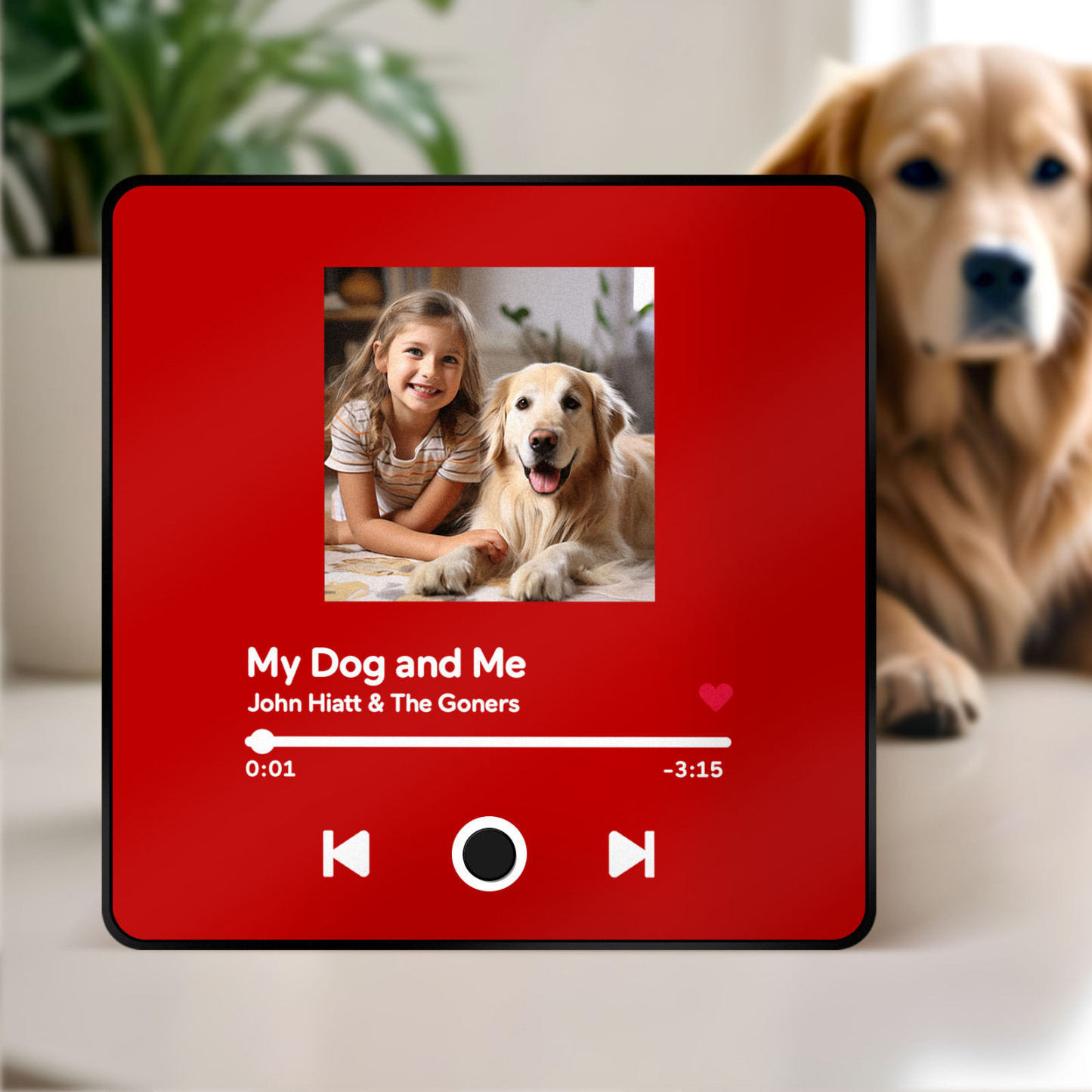 Custom Music Album Fridge Magnet Personalized Music Fridge Magnet Can Play Songs With Adjust Volume Christmas Gifts