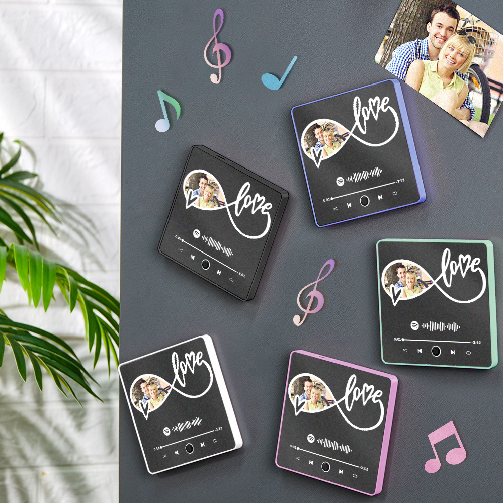 Customized Album Fridge Magnet Personalized Music Fridge Magnet Can Play Songs and Adjust Volume