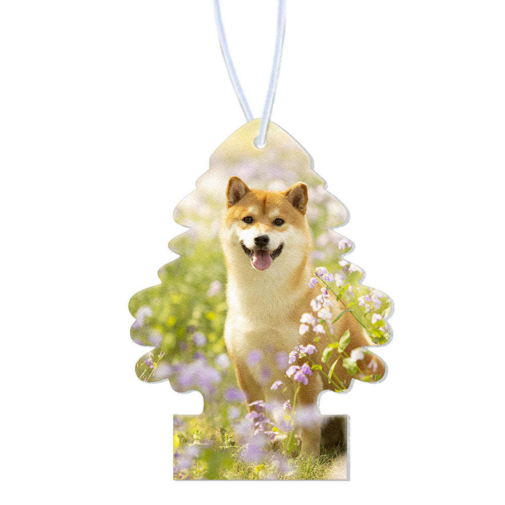Custom Small Tree Air Freshener Personalized Hanging Car Air Freshener with Essential Oils for Women Man - mycustomtirecover