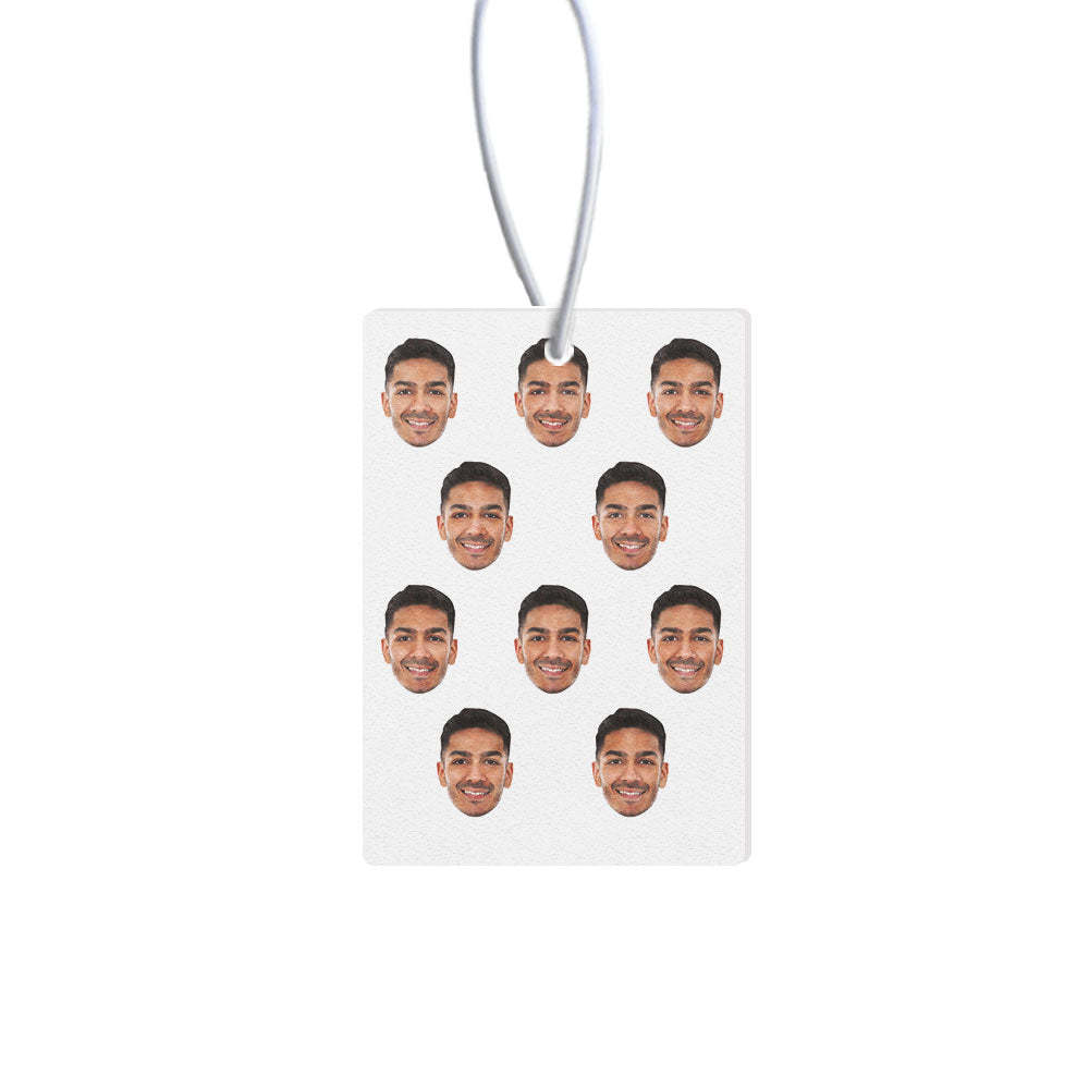 Custom Face Car Air Freshener Rearview Mirror Ornament Funny Air Freshener Gifts for Him - mycustomtirecover