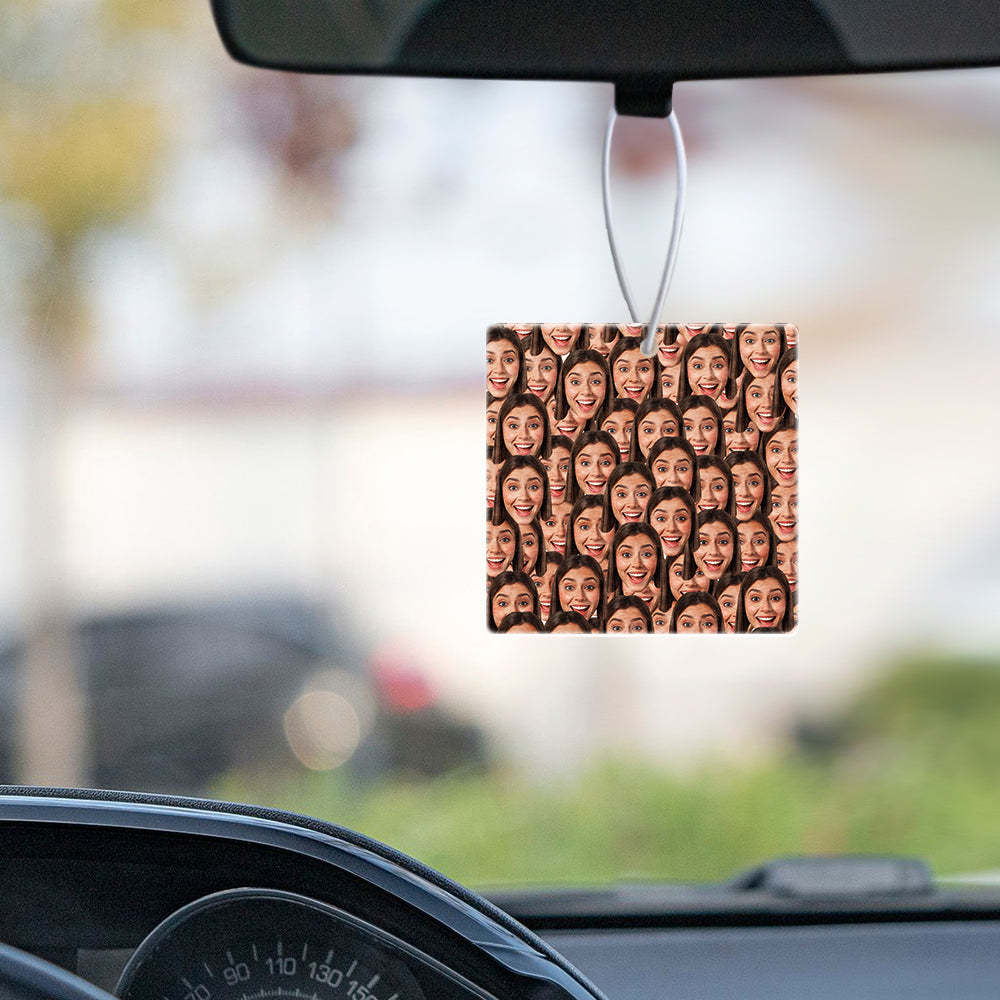 Custom Funny Car Air Freshener Rearview Mirror Ornament Rectangle Air Freshener Gifts for Him - mycustomtirecover