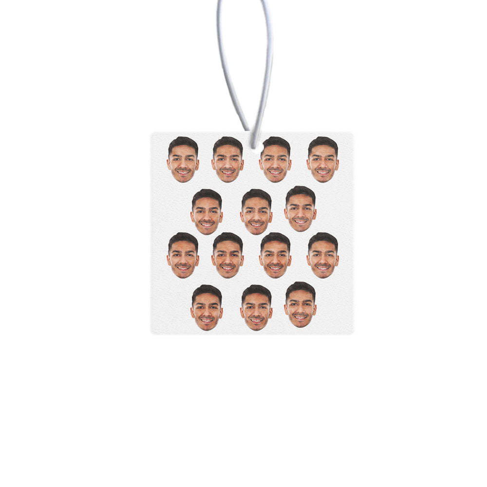 Custom Face Car Air Freshener Rearview Mirror Ornament Funny Air Freshener Gifts for Him - mycustomtirecover