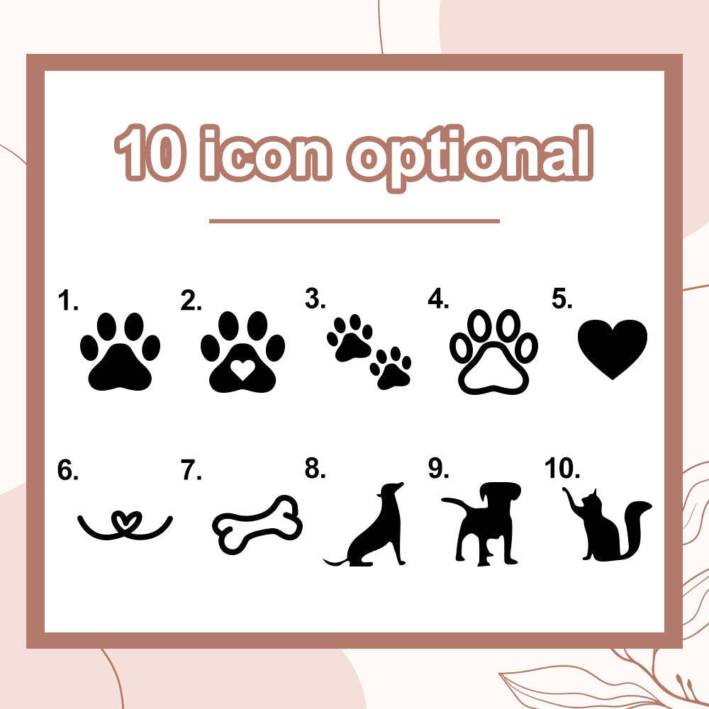 Custom Suncatcher Pet Memorial Crystal Rainbow Bridge Sun Catcher for Pet Sympathy Gift