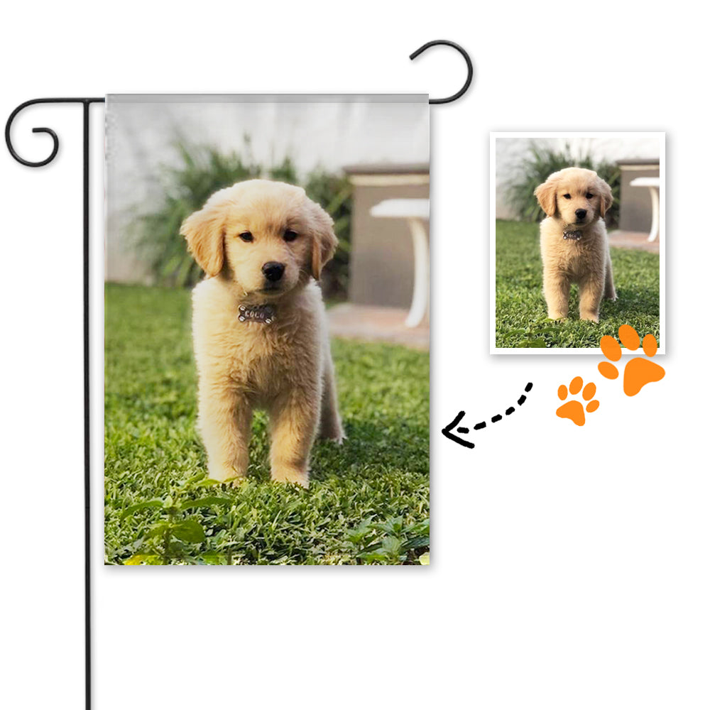 Custom Garden Flag Personalized Garden Flags with Photos Double Sided