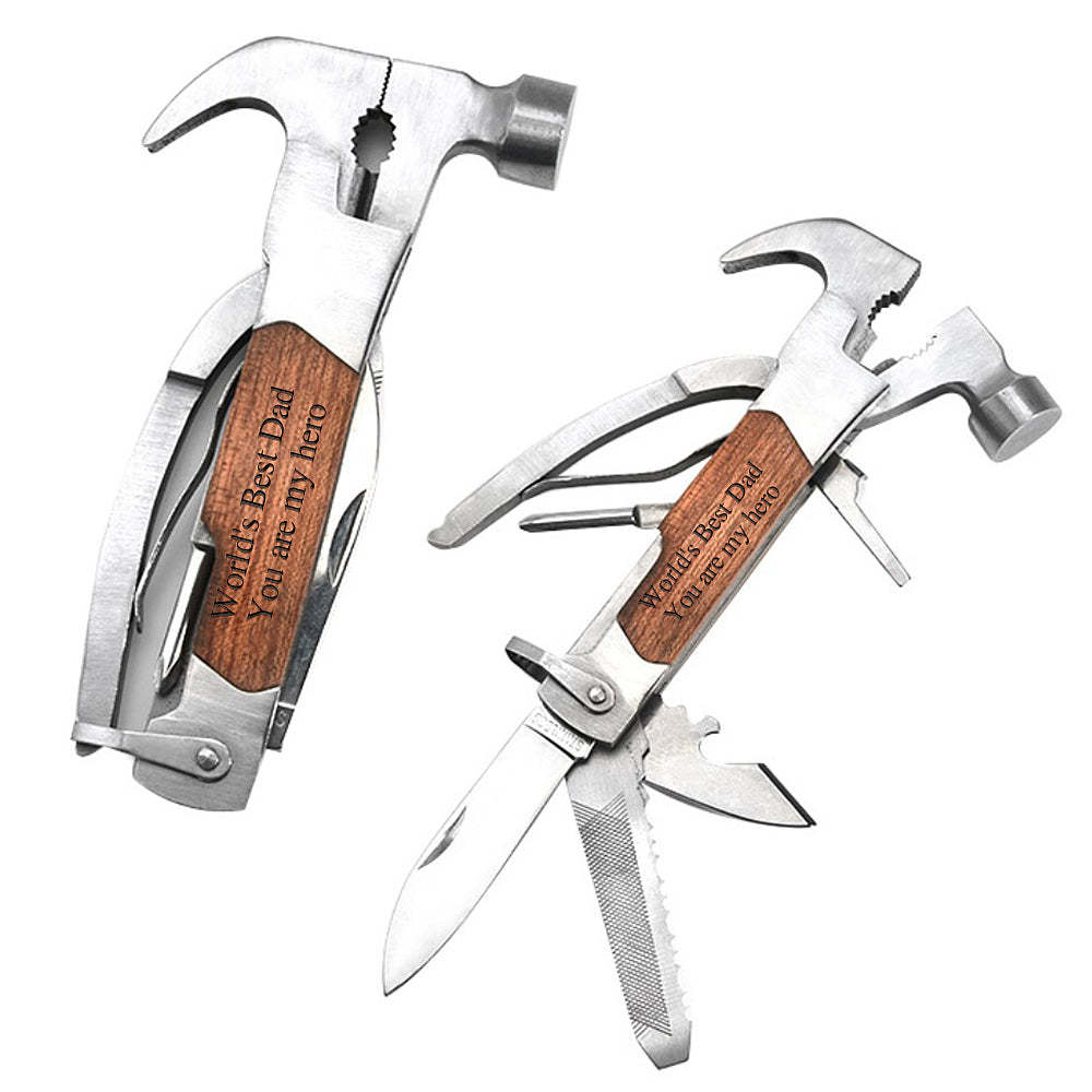 Personalized Engraved Hammer Multitool Custom Hammer Gifts For Men