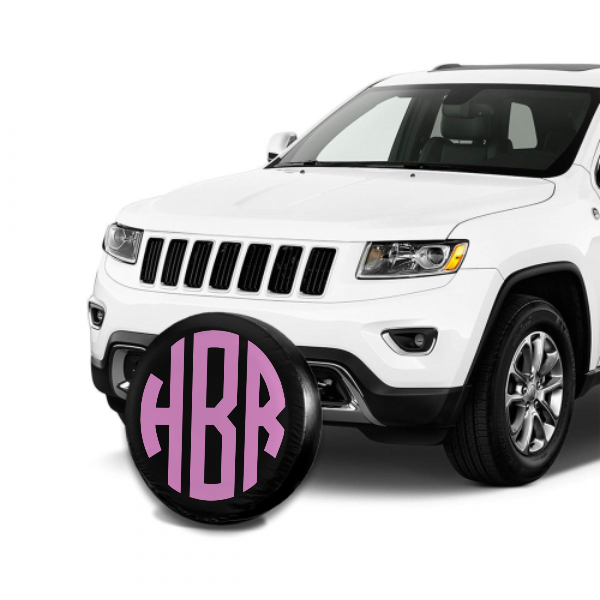 Extra 20% OFF THE 2ND-Custom Three Letters Spare Tire Cover For Jeep/RV/Camper/SUV