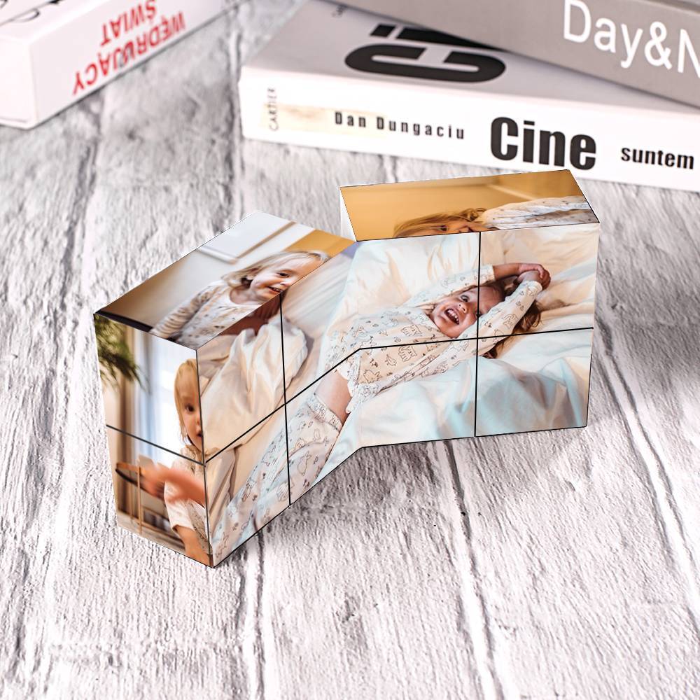 Baby Gift Flipping Photo Cube Picture Cube Gift For Kid