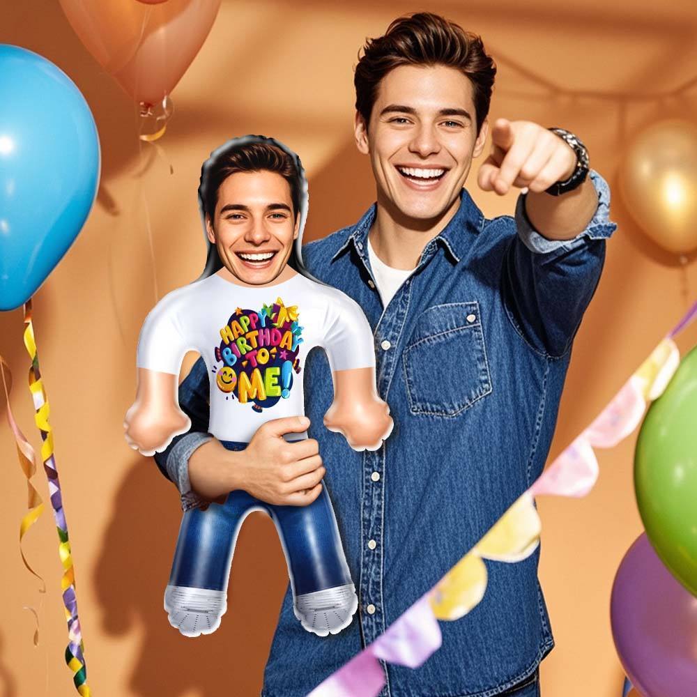 Happy Birthday To Me Custom Air Minime Funny Inflatable Gift Blow Up Dolls - mycustomtirecover