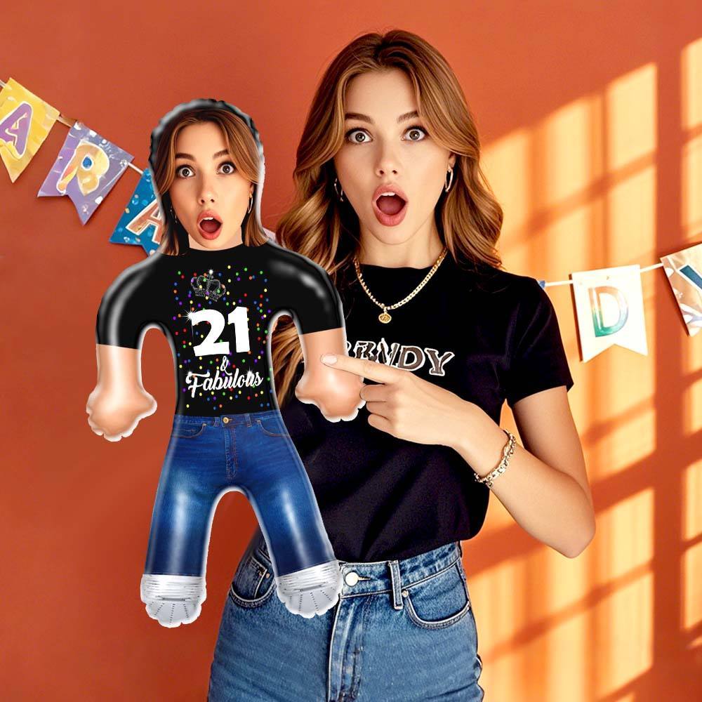 Birthday Gift Custom Fabulous Birthday Air Minime Dolls Cutsom Age Blow Up Dolls - mycustomtirecover