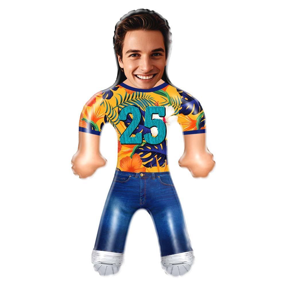 Custom Air Minime Birthday Blow Up Dolls With Age Funny Inflatable Birthday Gift - mycustomtirecover
