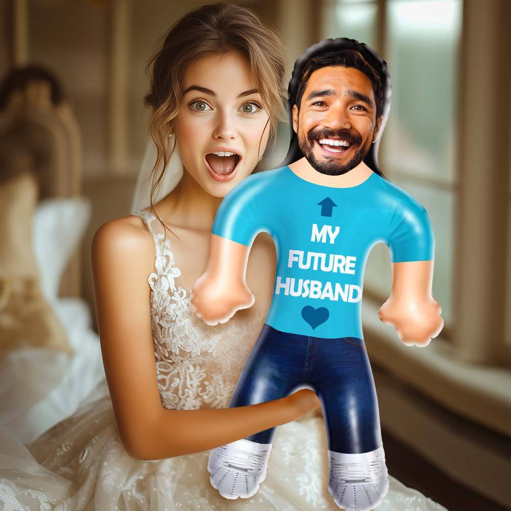 Custom Air Minime Funny Inflatable Doll Blow Up Dolls For Her - MY FUTURE HUSBAND - mycustomtirecover