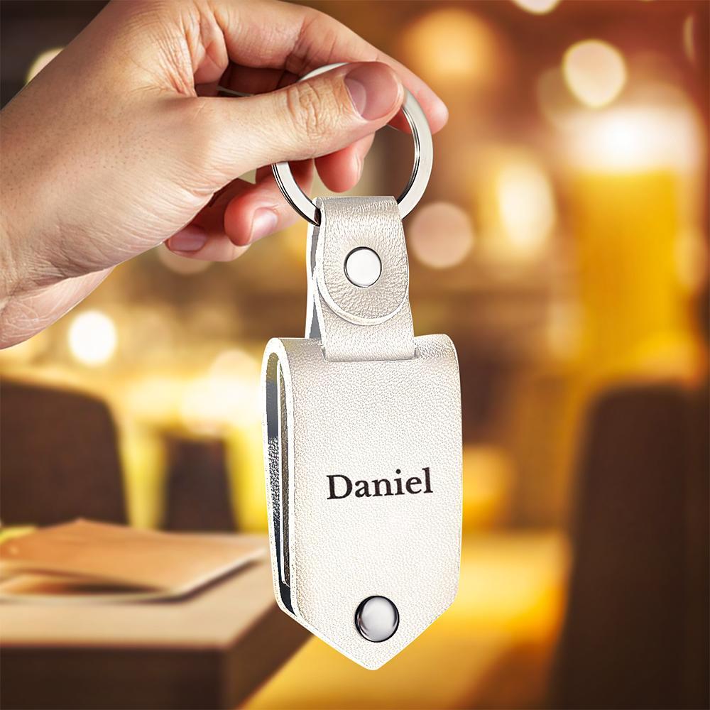Drive Safe Keychain Gifts for Lover Calendar Keychain Photo Gifts - mycustomtirecover