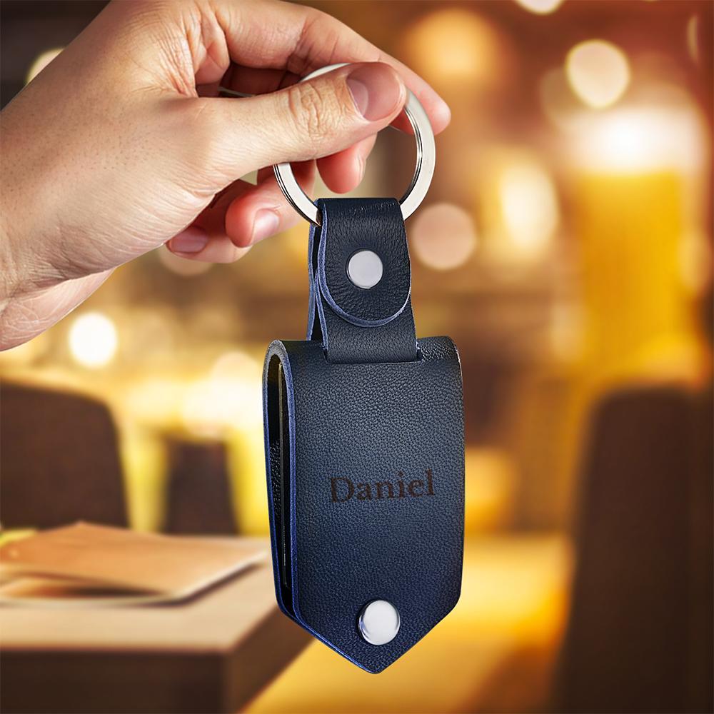 Drive Safe Keychain Gifts for Lover Calendar Keychain Photo Gifts - mycustomtirecover