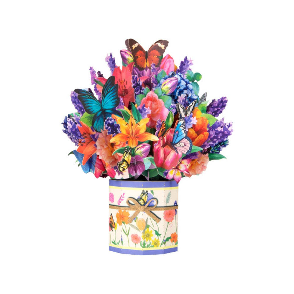 Flower Bouquet Card 3D Greeting Card Mother's Day Gifts for Mum -  mycustomtirecover