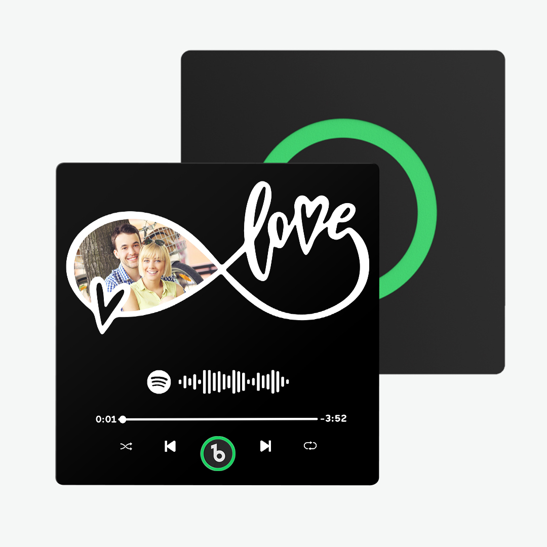 Christmas Gift Custom Music Fridge Magnet New 4.0 Upgrade Colorful Album Fridge Magnet Gifts for Christmas 9 Photos