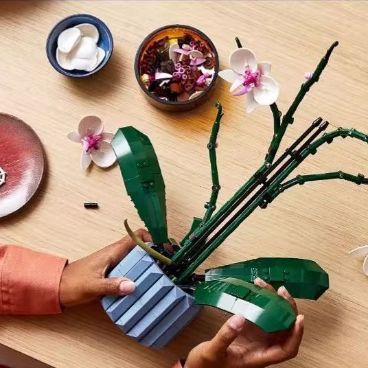 Eternal Bloom Gift for Christmas & Home Décor Flower Bouquet Building Blocks -  mycustomtirecover