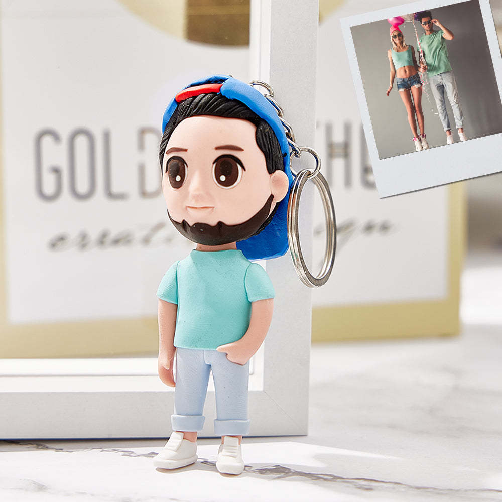 Custom Q Version Bobblehead Personalized Cute Figure Statue -
