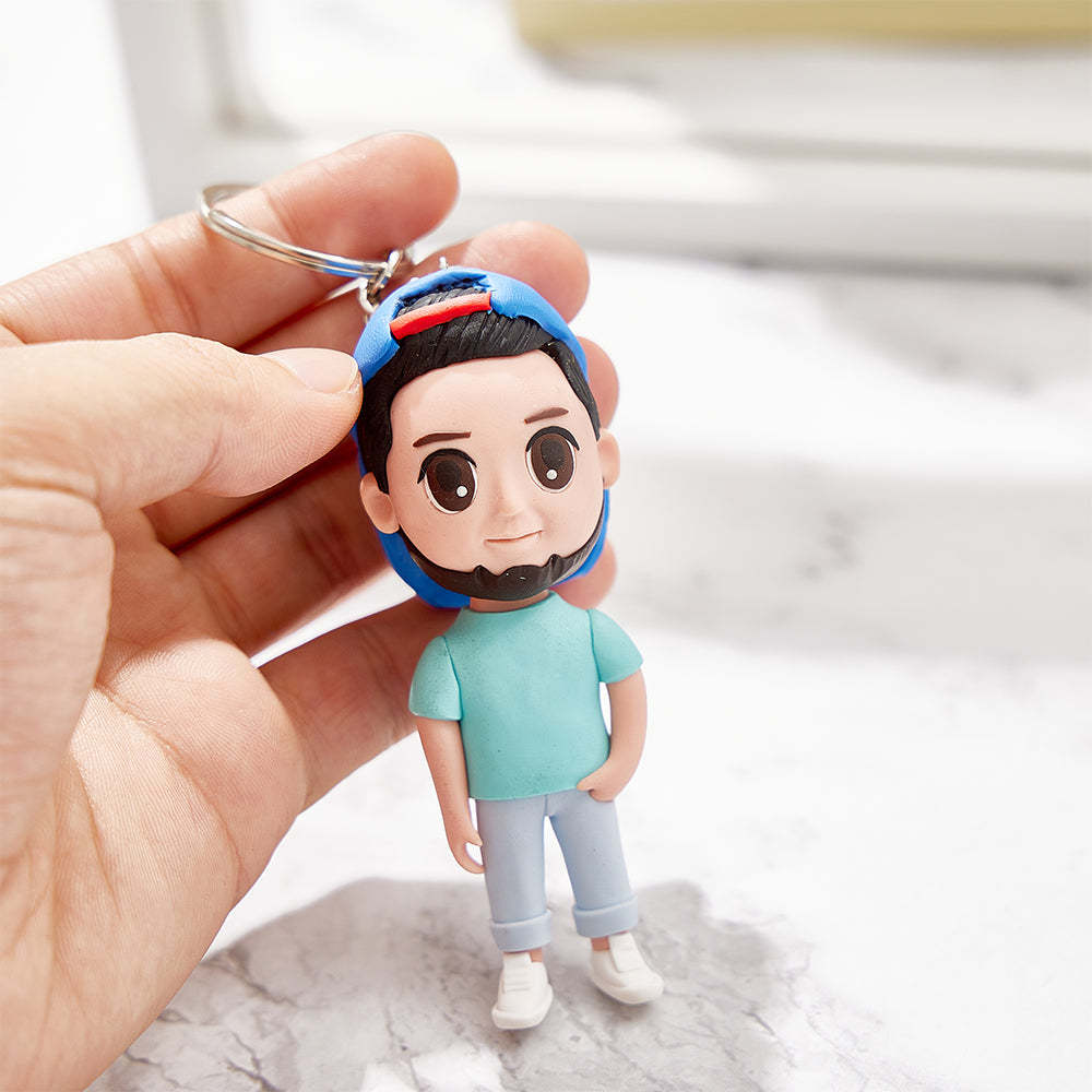 Custom Q Version Bobblehead Personalized Cute Figure Statue -