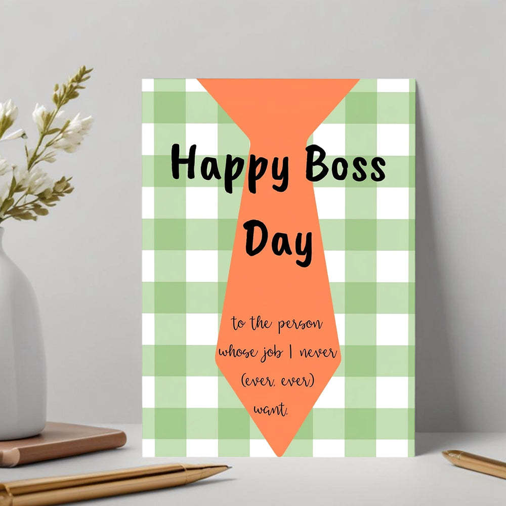 Funny Boss's Day Card Boss's Day Card Boss's Birthday Card Gift for Man Boss -