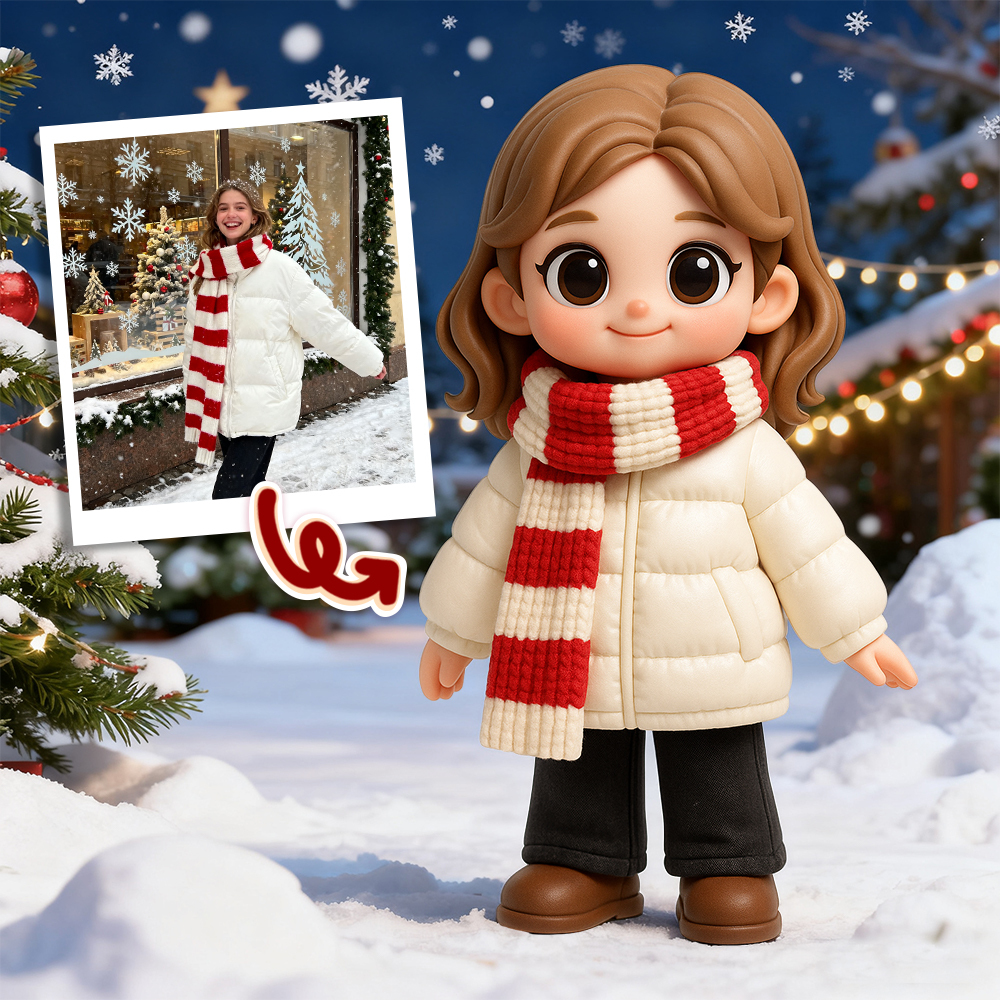 Custom 3D Action Figure from Your Photo Personalized Toy Figure Unique & Memorable Gift for Christmas
