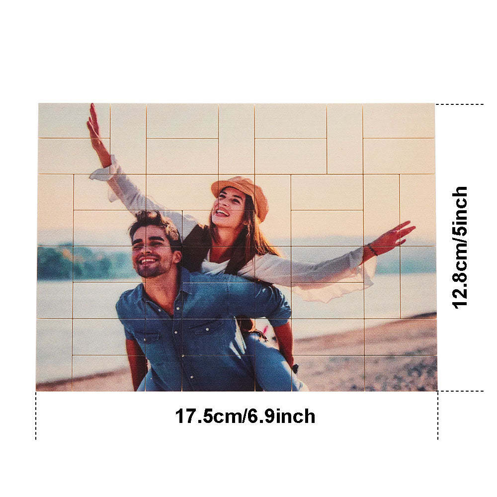 Benutzerdefinierte Foto-stein-puzzle-baustein-geschenke Für Kinder - MyCustomBrickheadz