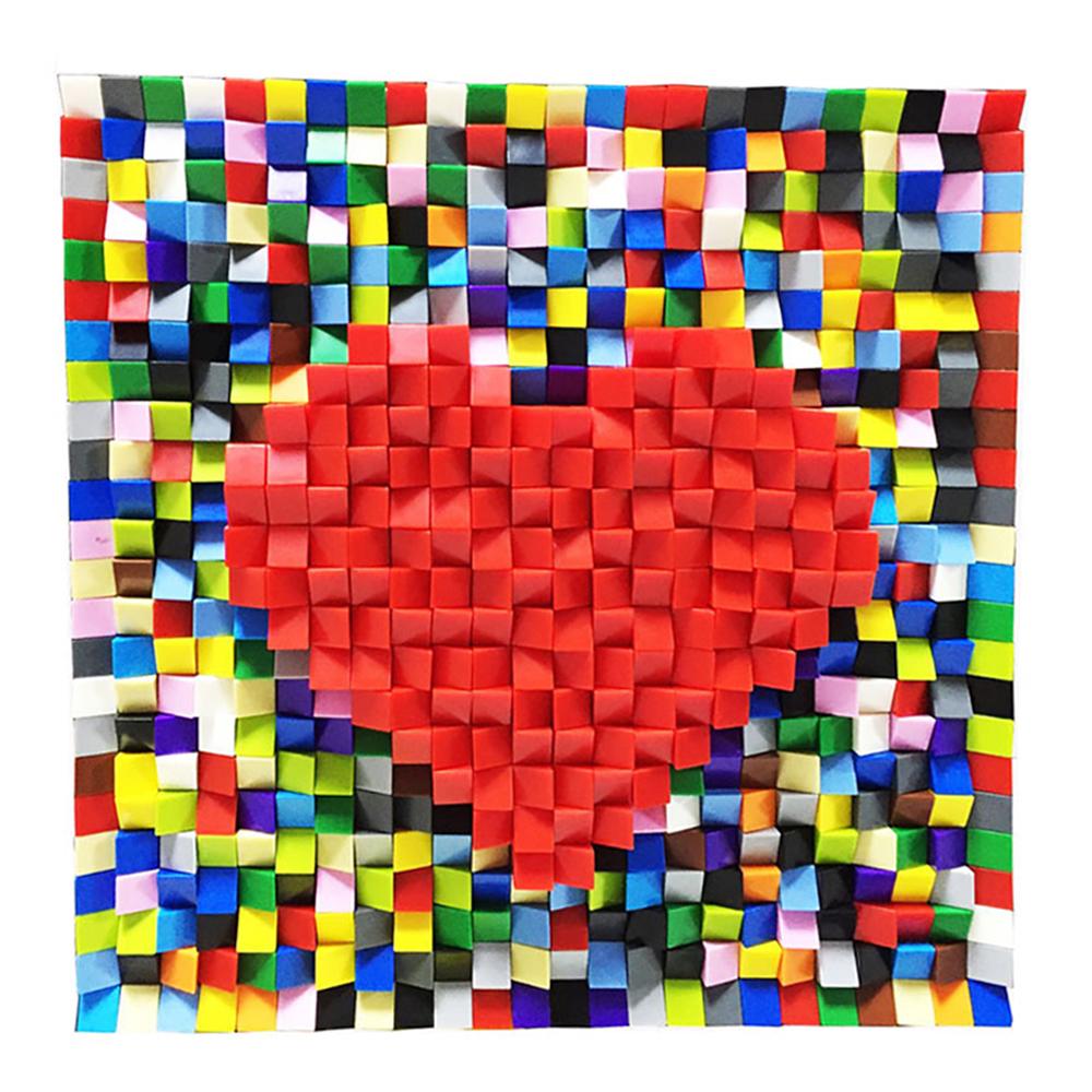 Baustein „love Frame“ Kleinkörniger Baustein Nicht Zusammengebaut