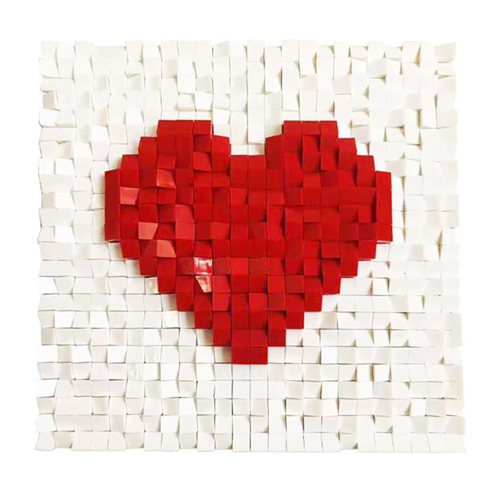 Baustein „love Frame“ Kleinkörniger Baustein Nicht Zusammengebaut