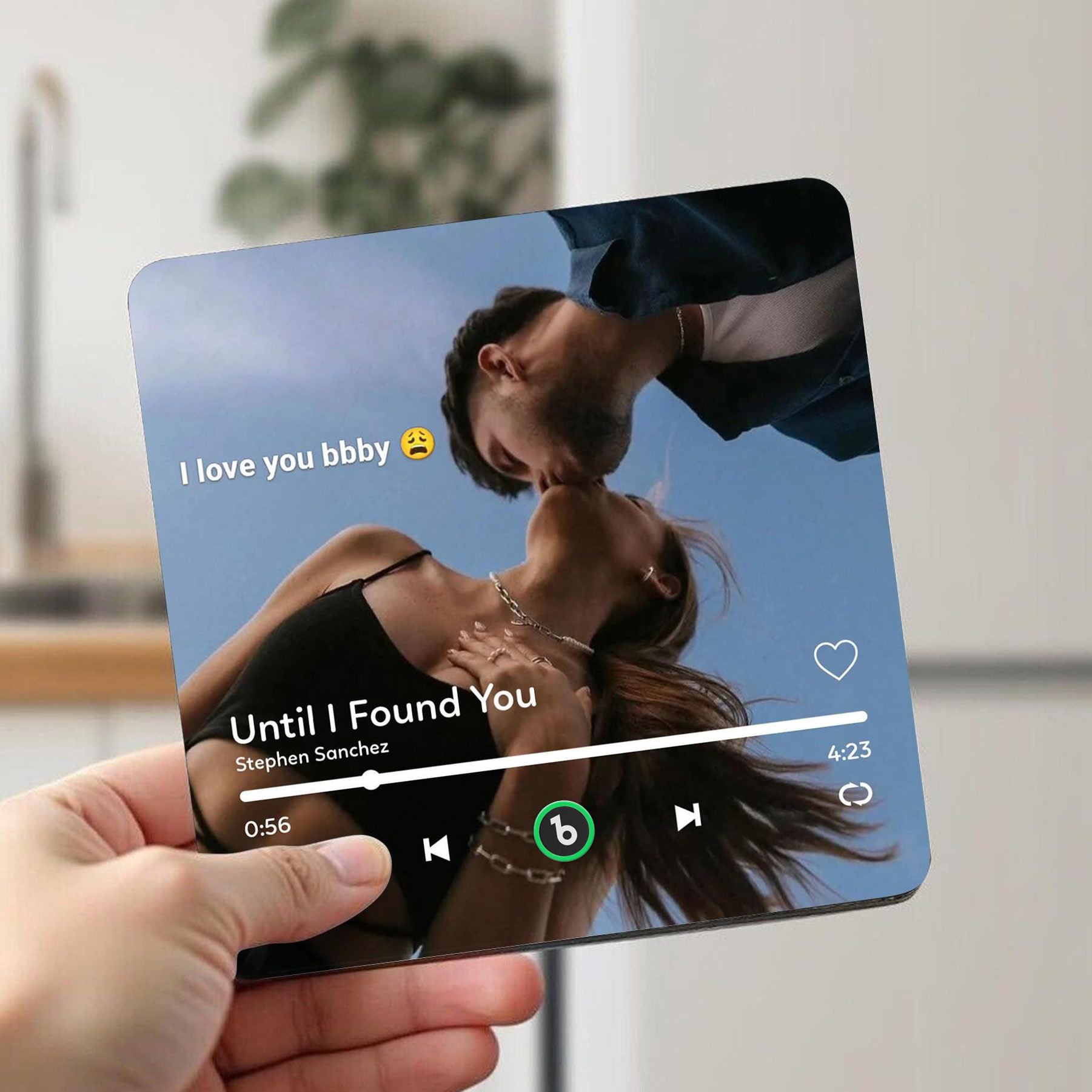 Personalisierter Musik-geschenk-kühlschrankmagnet, Personalisierte Foto-spieluhr, Spieluhr-spiellied, Valentinstagsgeschenk Für Sie, Foto-musik-magnet, Jubiläumsgeschenke