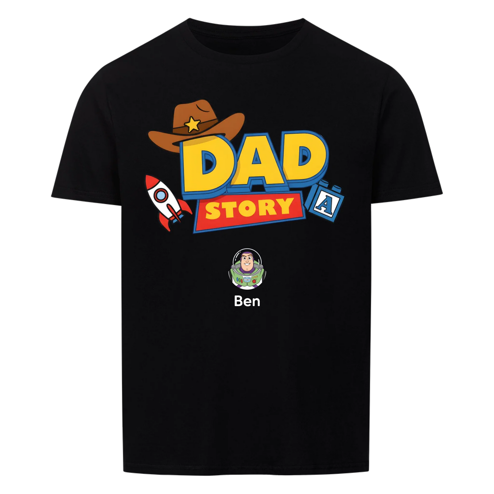Custom T-shirt Dad Story Father's Day Gifts