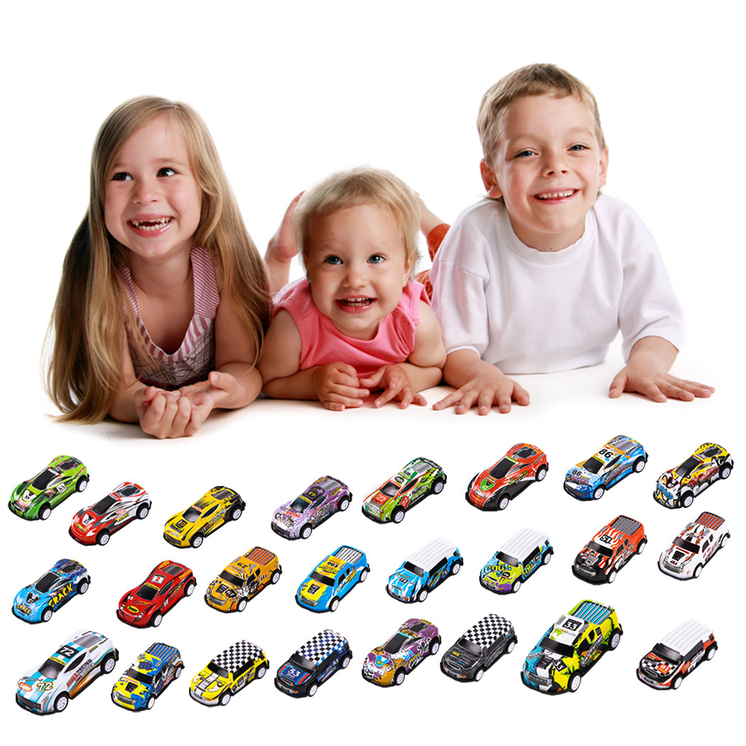 Christmas Advent Calendar Racing Car Model Blind Box Gifts for Kids