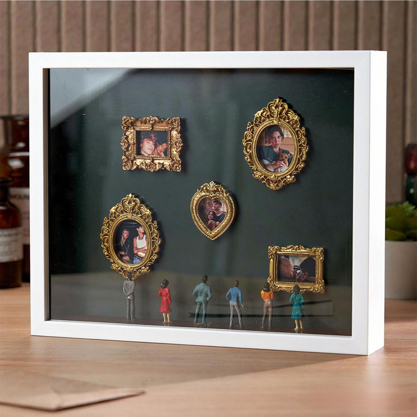 Museum of Us Frame Personalized Couples Gift for Her Cute Miniature Museum Gifts Meaningful Gift Valentine's Day Anniversary Gift
