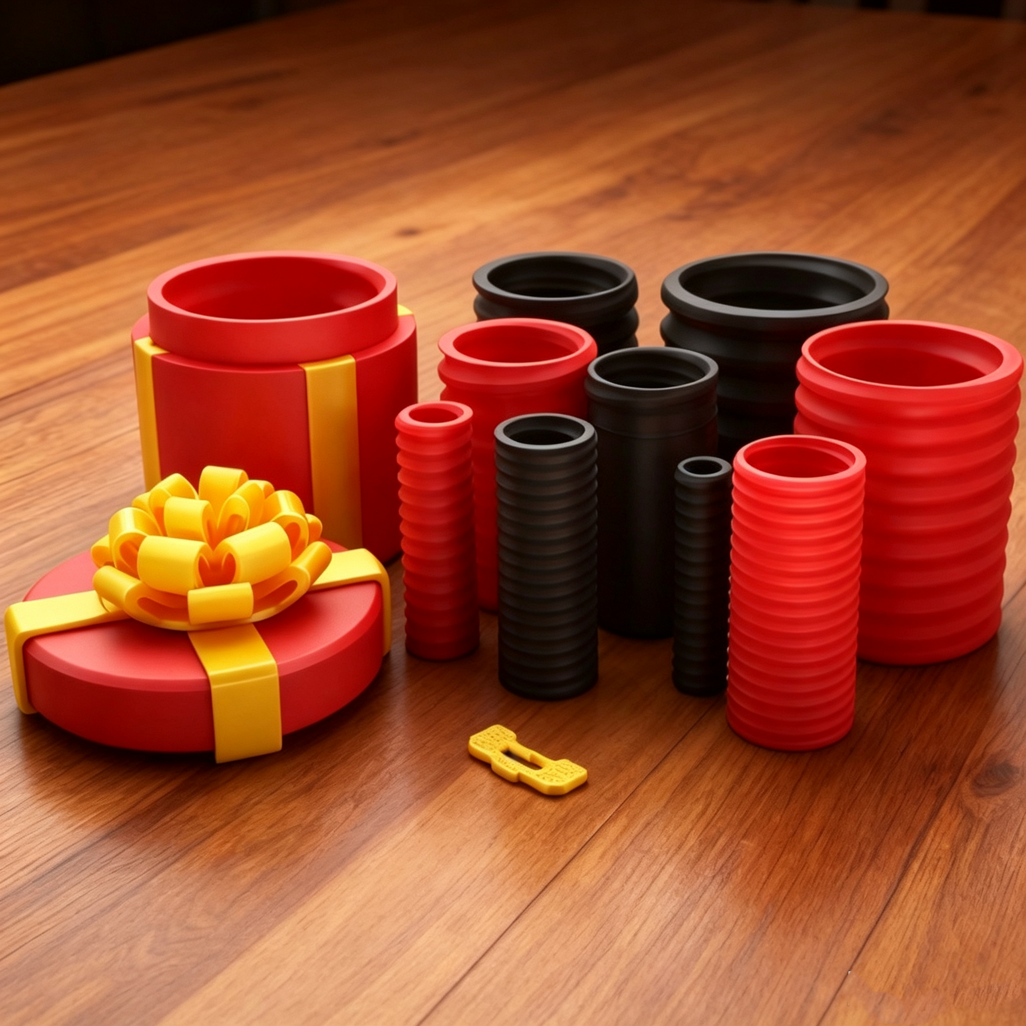 Annoying Nested Screw Gift Box, a popular cross-border Christmas gift box featuring a funny matryoshka doll design.