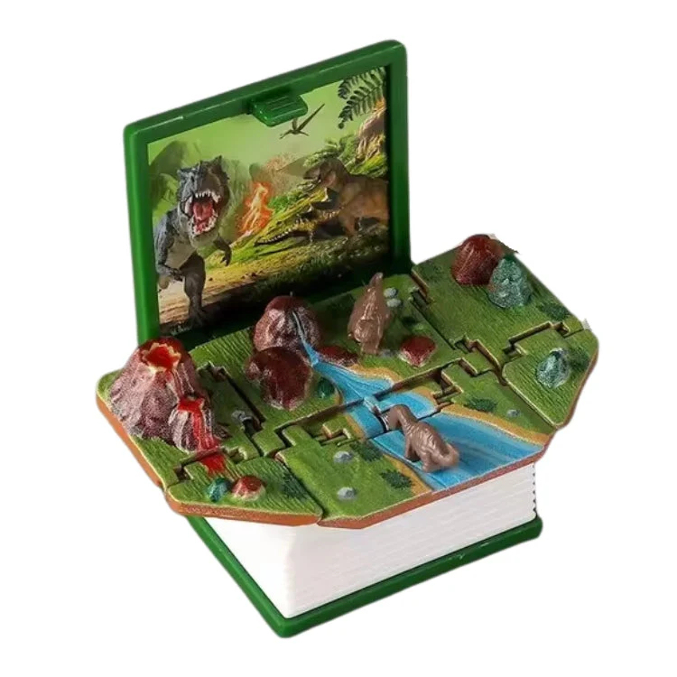 3D Folding Book Keychain Gift for Kids