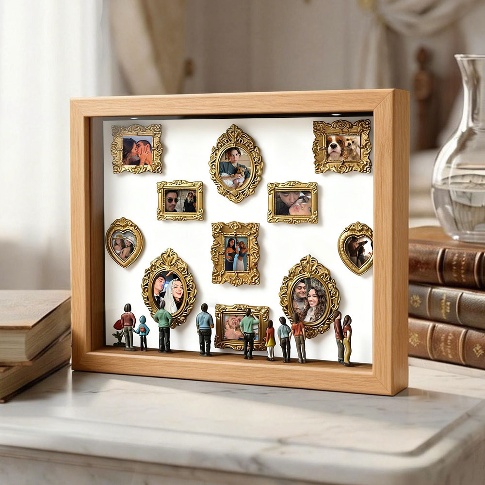 Custom Photo Frame Museum of Us Frame Personalized Photo Frame Couples Gift for Her Cute Miniature Museum Gifts Meaningful Gift Valentine's Day Anniversary Gift