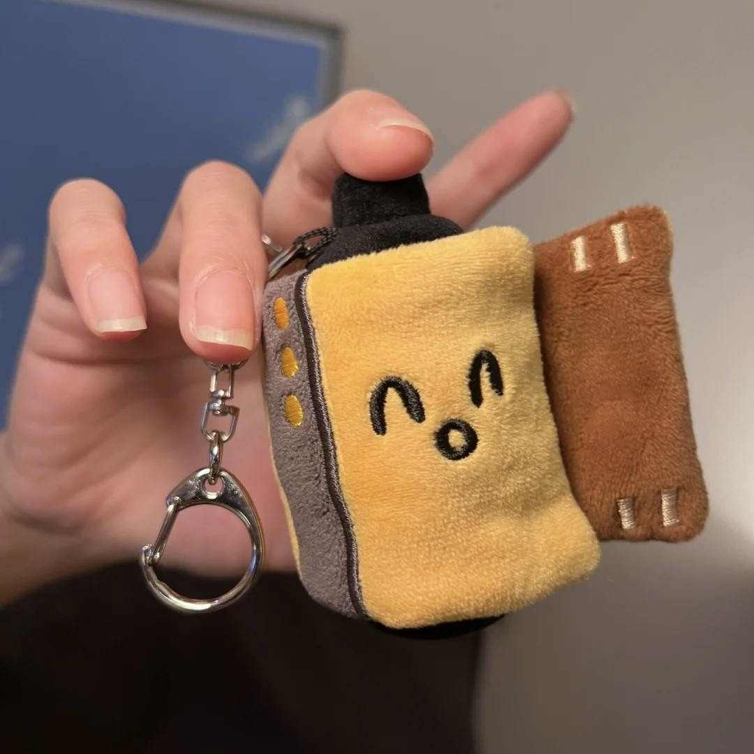 Personalized Photo Plush Film Keychain Romantic Gift for Her